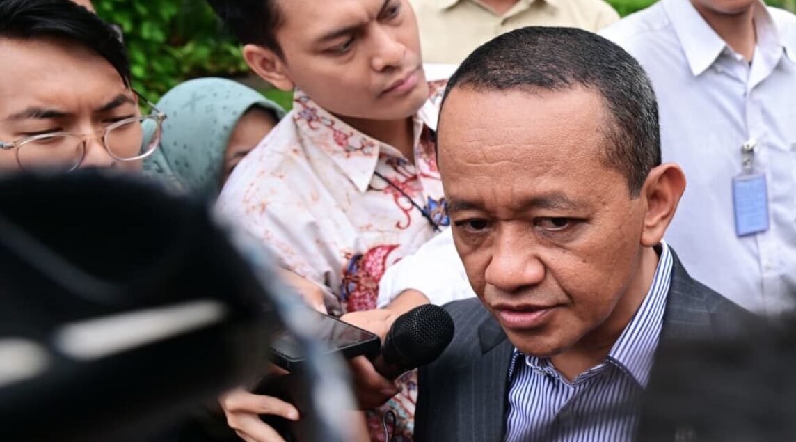 Bahlil Lahadalia resmi dilantik sebagai Menteri Koordinator Bidang Hilirisasi dan Transisi Energi