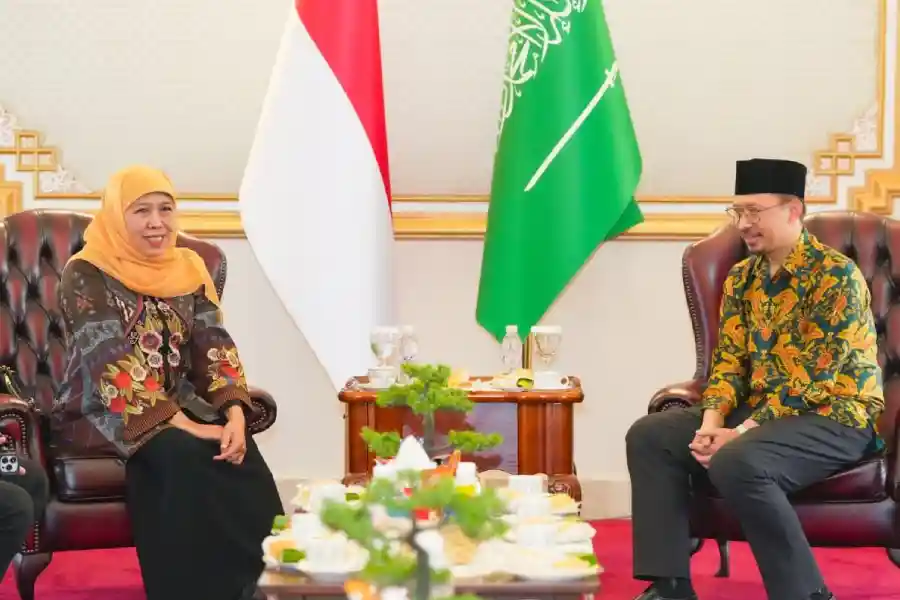 Gedung Kantor Wilayah ATR BPN Jawa Timur di Jalan Gayung Kebonsari Surabaya yang digeledah KPK