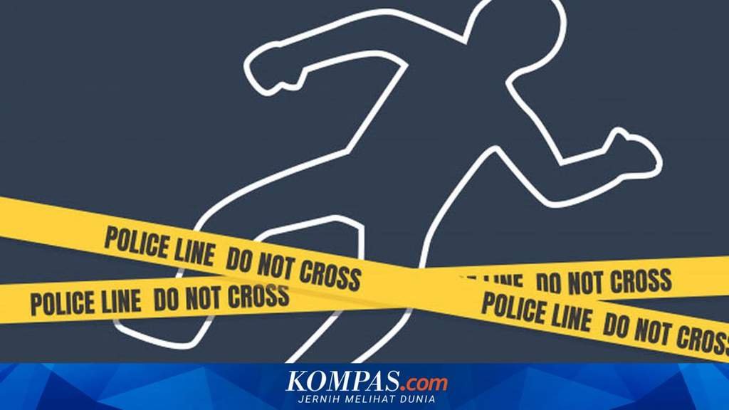 Ilustrasi garis polisi di lokasi kejadian penemuan mahasiswa meninggal di Malang