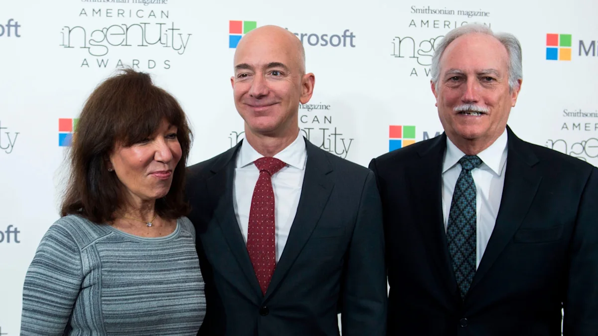 Ilustrasi Jeff Bezos dan perjalanan awal pendirian perusahaan e-commerce global Amazon
