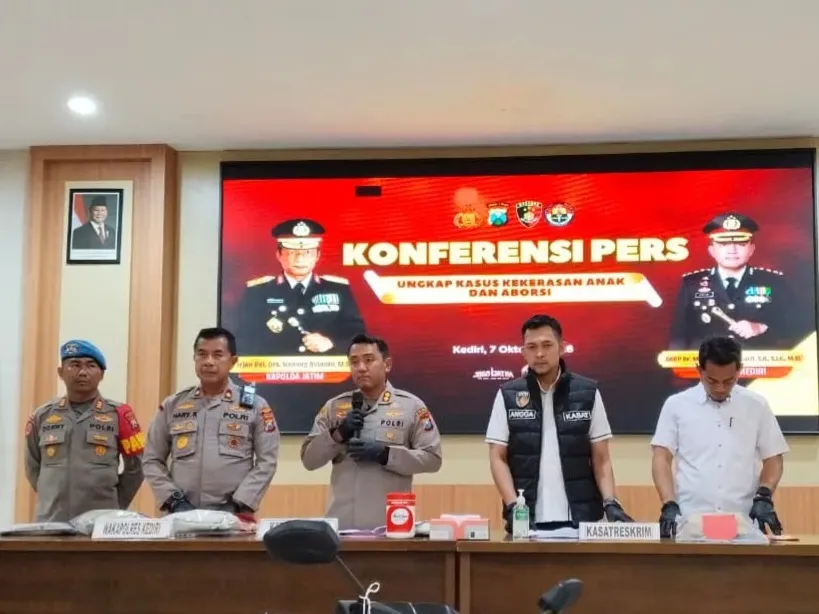 Ilustrasi kasus hukum di Polres Kediri
