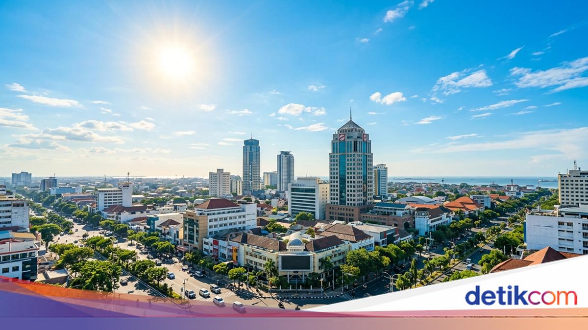 Cuaca Surabaya Hari Ini Cerah, Suhu Capai 33 Derajat Celsius
