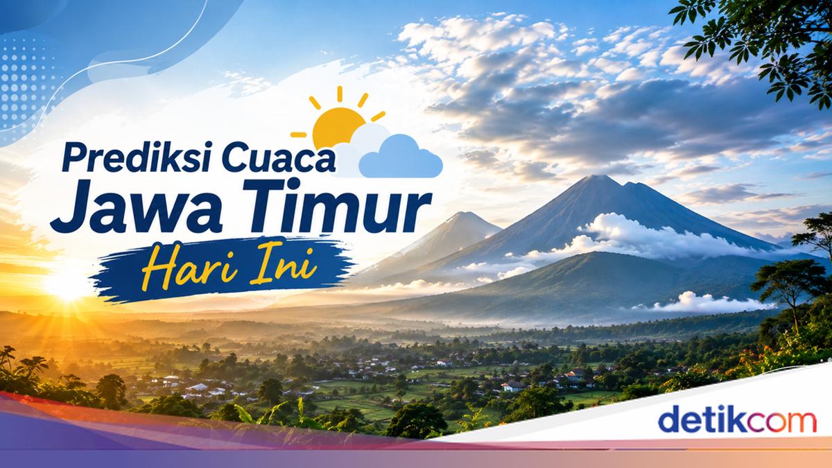 Kondisi cuaca terik dan panas di wilayah Sidoarjo Jawa Timur