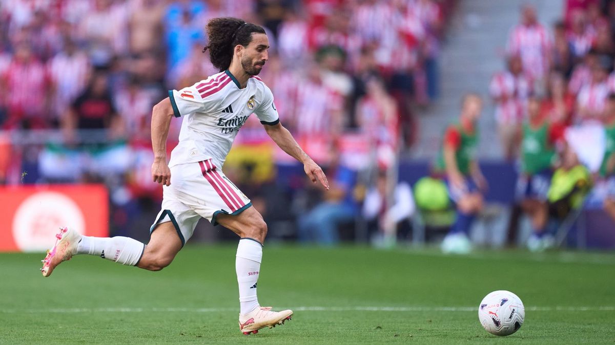 Marc Cucurella saat membela Real Madrid di kompetisi La Liga