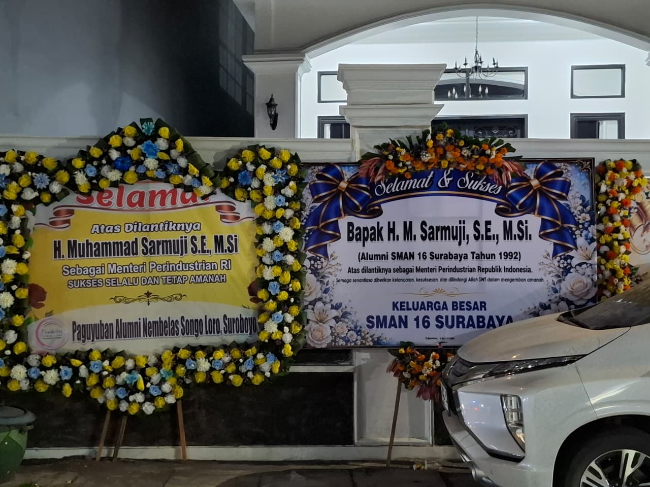 Muhammad Sarmuji dilantik sebagai Menteri Perindustrian oleh Presiden Prabowo Subianto