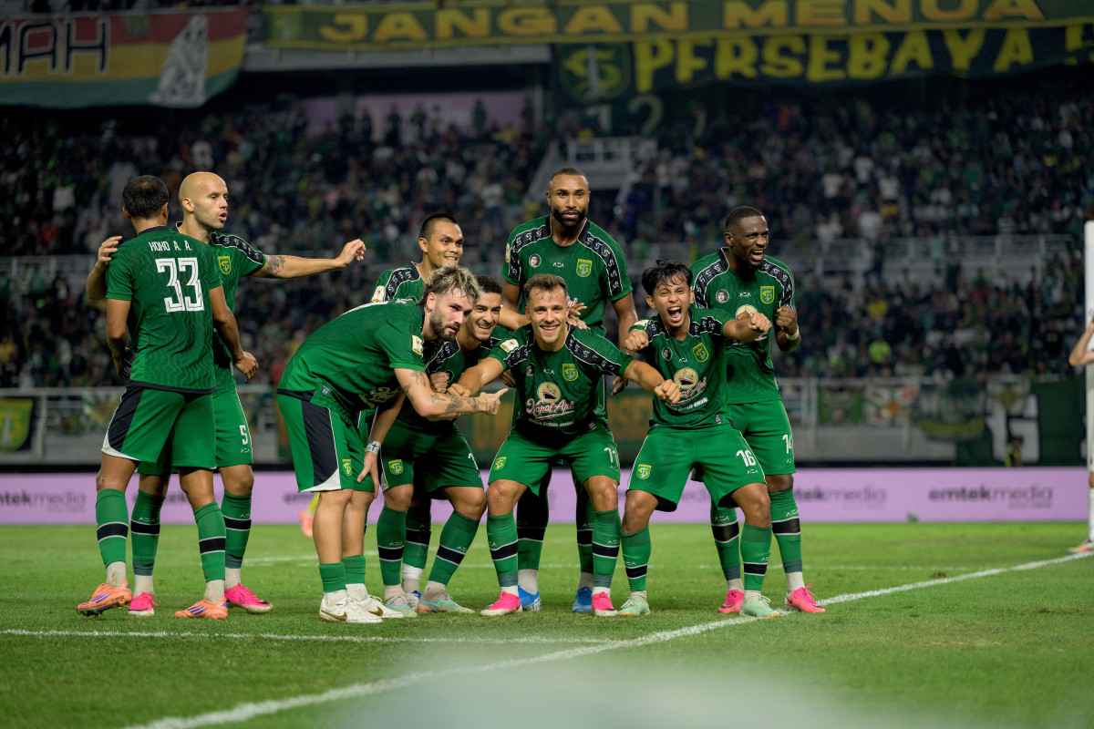 Pertandingan Persebaya Surabaya melawan Port FC di Piala Presiden 2026