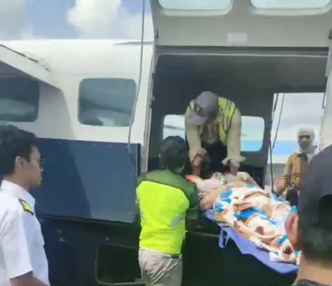Pesawat Susi Air evakuasi pasien darurat dari Pulau Bawean menuju Surabaya