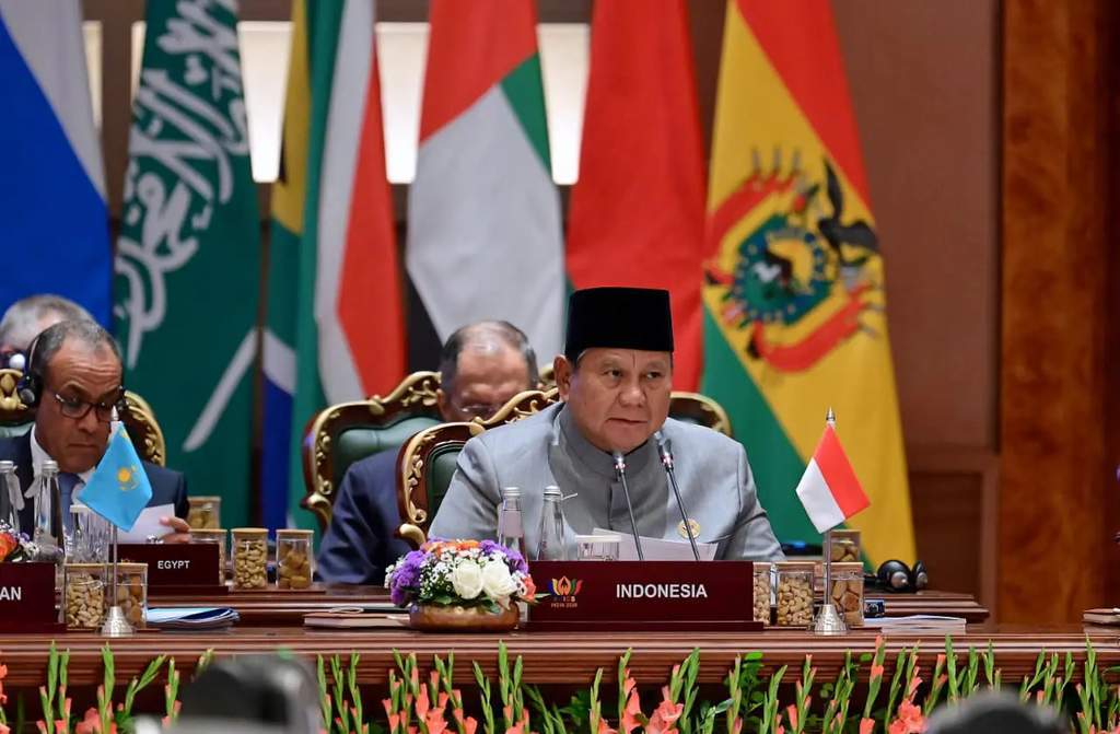 Presiden Prabowo Subianto menghadiri KTT BRICS di New Delhi