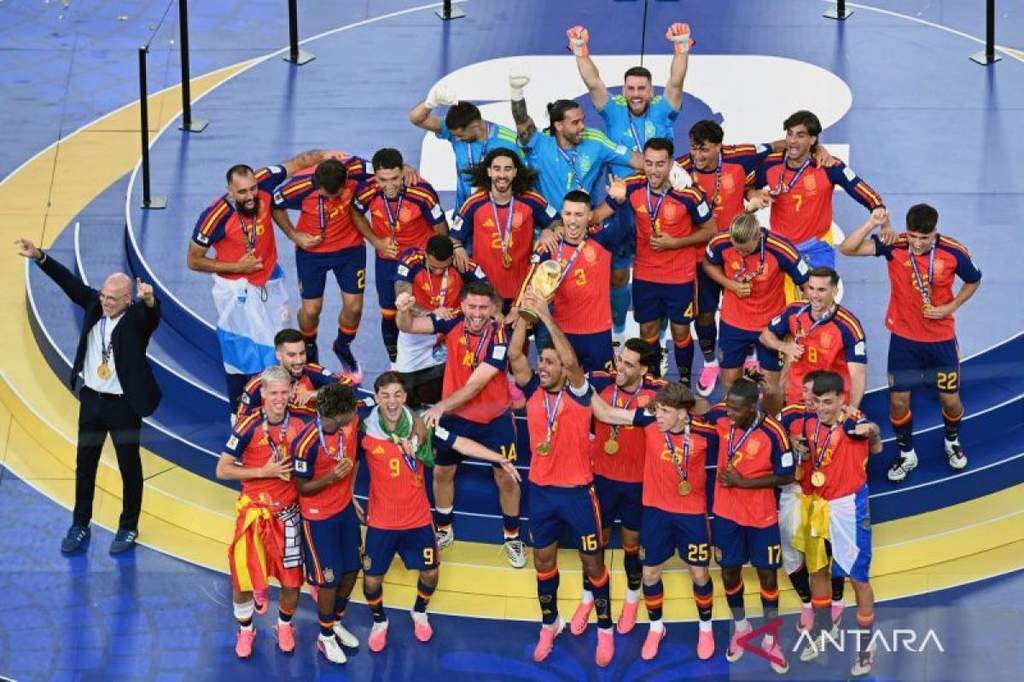 Spanyol Juara Piala Dunia 2026, De la Fuente Bangga Generasi Emas