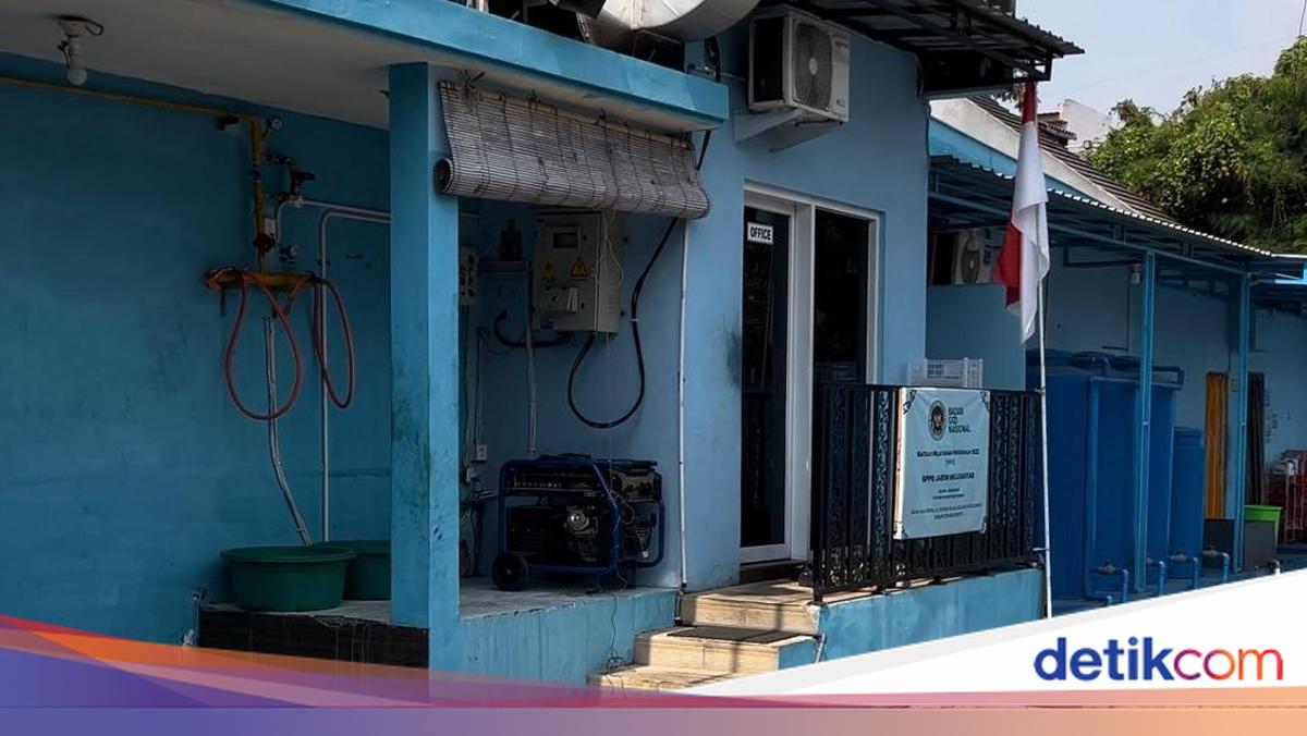 Suasana sekolah di Mojokerto tempat puluhan siswa mengalami dugaan keracunan MBG