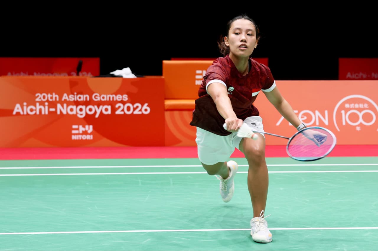 Tim putri Indonesia bertanding di semifinal Asian Games 2026