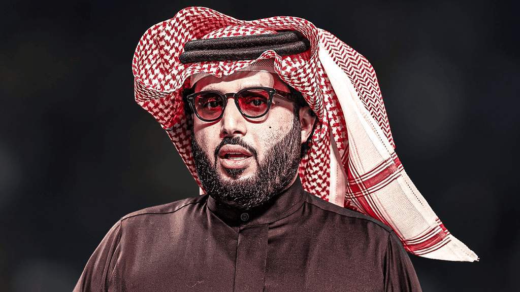 Turki Alalshikh dalam sebuah acara olahraga internasional